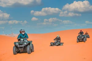 Quad biking